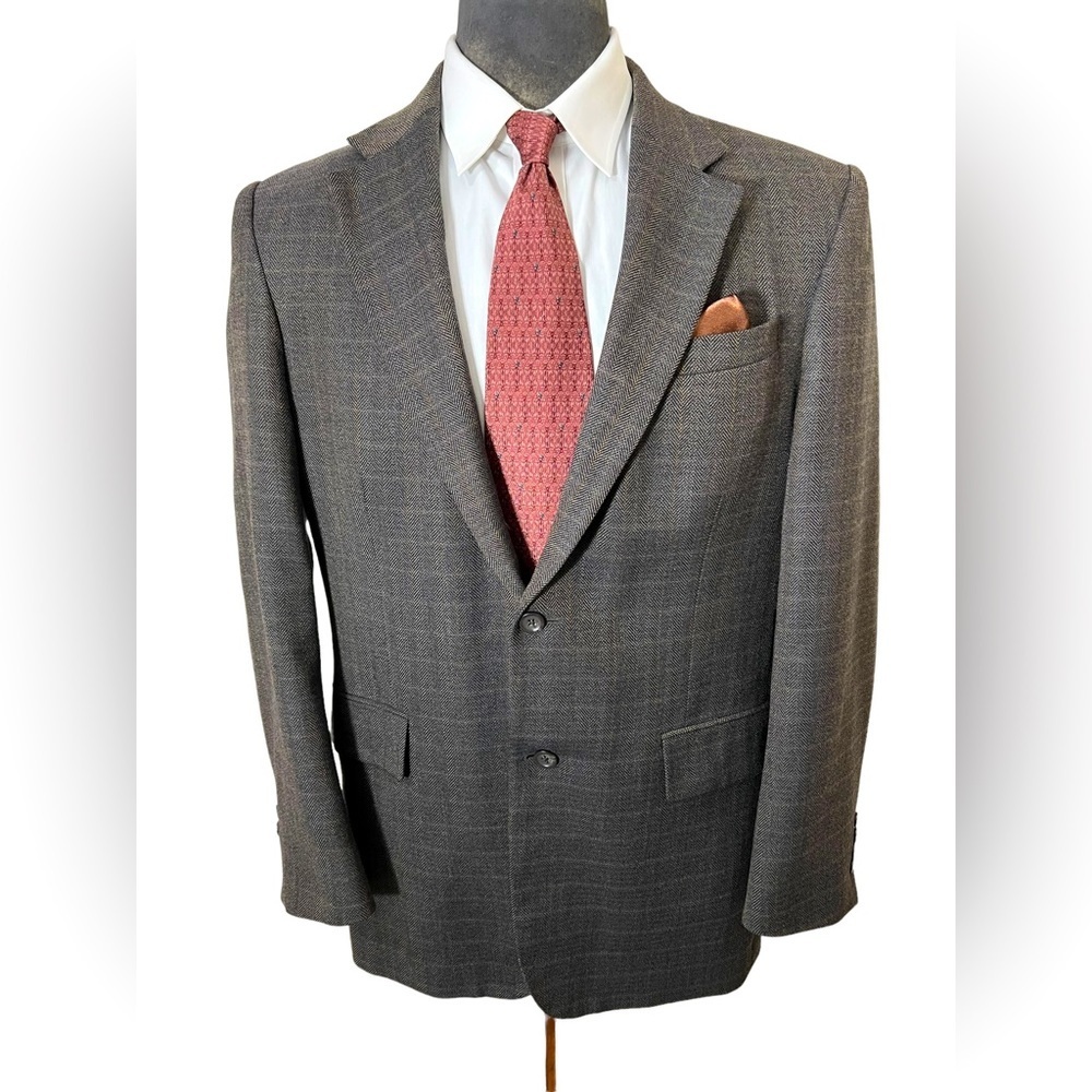 Oscar Dela Renta mens Blazer 100% wool size 44L☑️